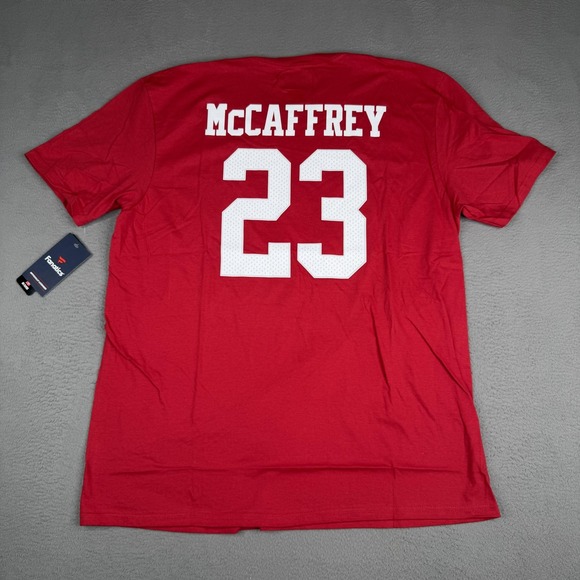 Fanatics Other - Christian McCaffrey San Francisco 49ers Shirt Mens XL Red NFL Football 23